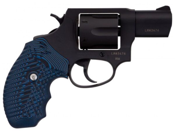 Taurus 856 Handgun .38 SPL 6rd Capacity 2" Barrel Black Frame VZ Black/Blue Cyclone Grip - Precision Shot Firearms