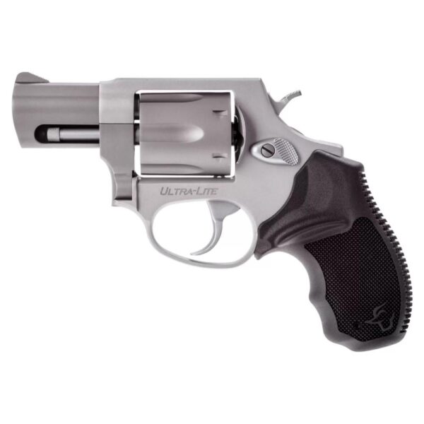 Taurus 856 Ultra Handgun .38 Spl(+P) 6rd Capacity 2" Barrel Black/Stainless Frame Viridian Red Laser Grip - Precision Shot Firearms
