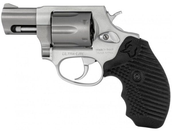 Taurus 856 Ultra Lite Handgun .38 Spl(+P) 6rd Capacity 2" Barrel Stainless Frame VZ BLack Operator II Grip - Precision Shot Firearms