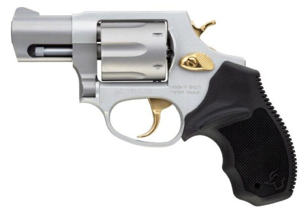 Taurus 856 Ultra Lite .38 Spl(+P) 6rds 2" Barrel Stainless w/Gold Accents - Precision Shot Firearms
