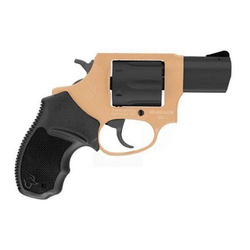 Taurus 856 Ultra Lite Handgun .38 Spl 6rd Capacity 2" Barrel Sabre Sand Frame & Black Cylinder - Precision Shot Firearms