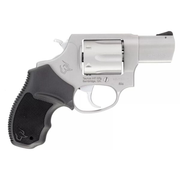 Taurus 856 Handgun Revolver .38 Special 6rd Capacity 2" Barrel Stainless Steel Black - Precision Shot Firearms