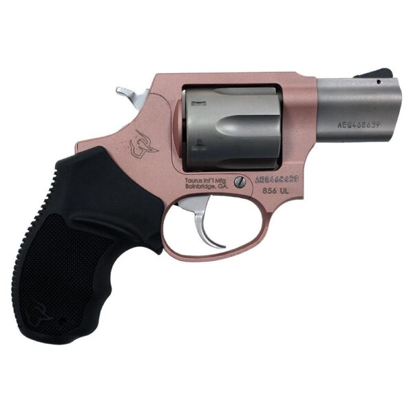 Taurus 856 Ultra Light Handgun .38 Spl 6rd Capacity 2" Barrel Rose Gold and Stainless Steel - Precision Shot Firearms