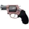 Taurus 856 Ultra Light Handgun .38 Spl 6rd Capacity 2" Barrel Rose Gold and Stainless Steel - Precision Shot Firearms