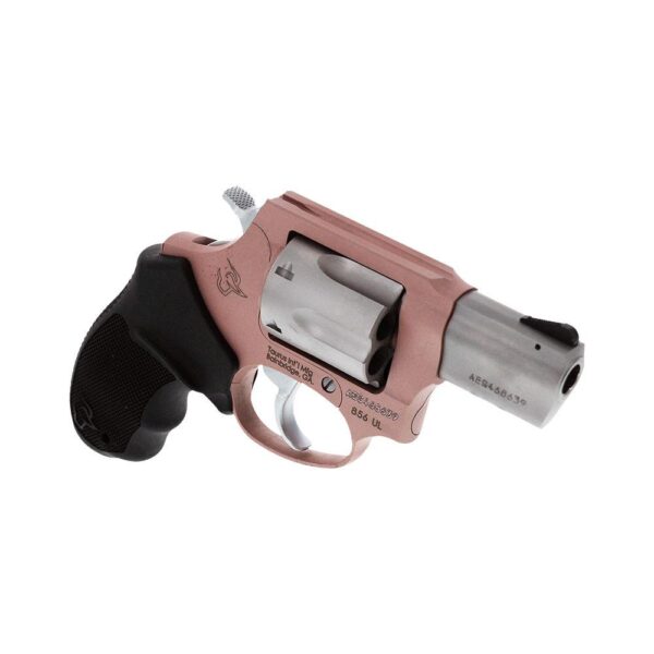 Taurus 856 Ultra Light Handgun .38 Spl 6rd Capacity 2" Barrel Rose Gold and Stainless Steel - Precision Shot Firearms