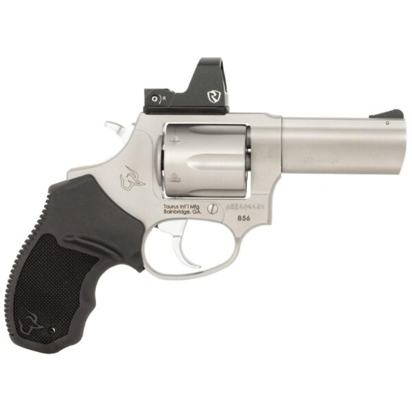 Taurus 856 TORO Handgun 38 Spl 6rd Capacity 3" Barrel Silver with Black Grip Red Dot Ready - Precision Shot Firearms