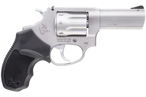 Taurus 942 Handgun .22LR 8rd Capacity 3" Barrel Stainless Finish - Precision Shot Firearms