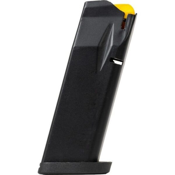 Taurus TX9 Subcompact Size Handgun Magazine 9mm Luger 15rd Black w/Yellow Follower - Precision Shot Firearms