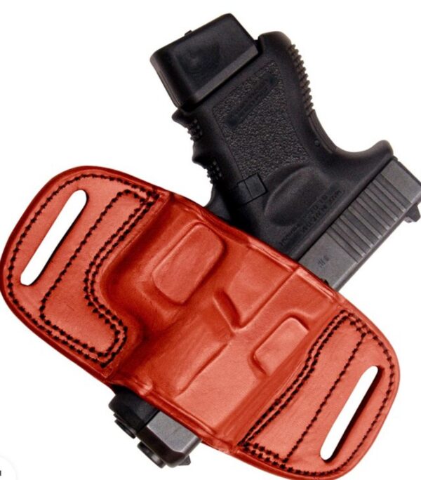ANNIVERSARY ED QUICK DRAW BELT FOR M&P SHIELD/SNGLE STACK COMP BRWN/RH - Precision Shot Firearms