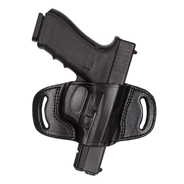 ANNIVERSARY ED QUICK DRAW BELT FOR MOST GLOCKS FULL SIZE 9MM&40MM DBL BK/RH - Precision Shot Firearms