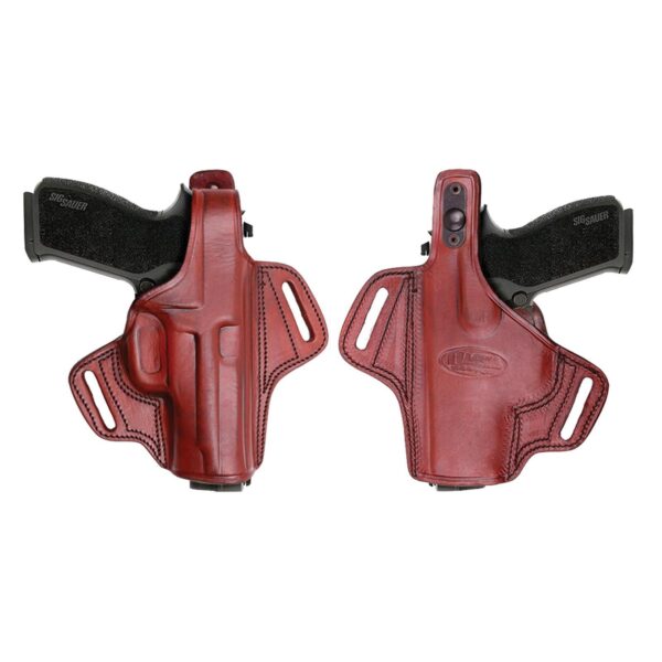 Tagua Gunleather Thumb Break Belt Holster for Colt Gov't 1911 Brown Right Hand - Precision Shot Firearms