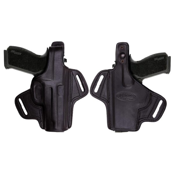 Tagua Gunleather Thumb Break Belt Holster for Glock 17/22/31/37 Black Right Hand - Precision Shot Firearms