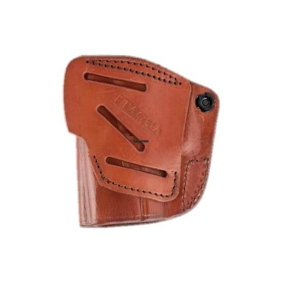 Tagua Leather 4in1 IWB Holster with Snap for CZ 75 Brown RH - Precision Shot Firearms