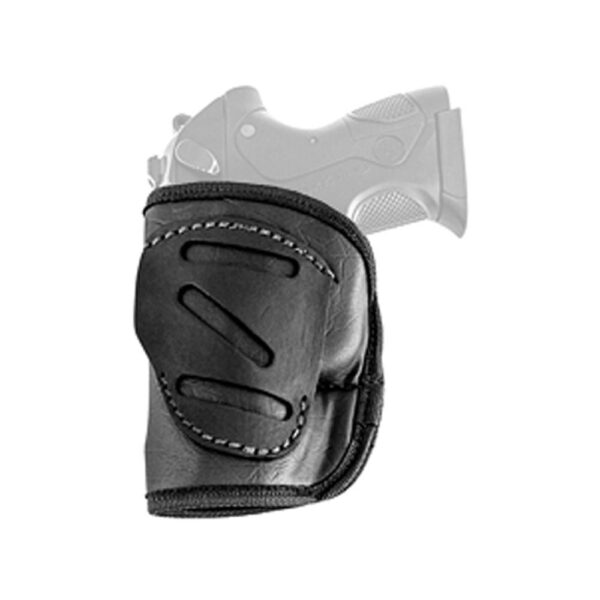 Tagua Leather Ecoleather Weightless 4 in 1 Open Top Holster for Glock 42/43 Black RH - Precision Shot Firearms