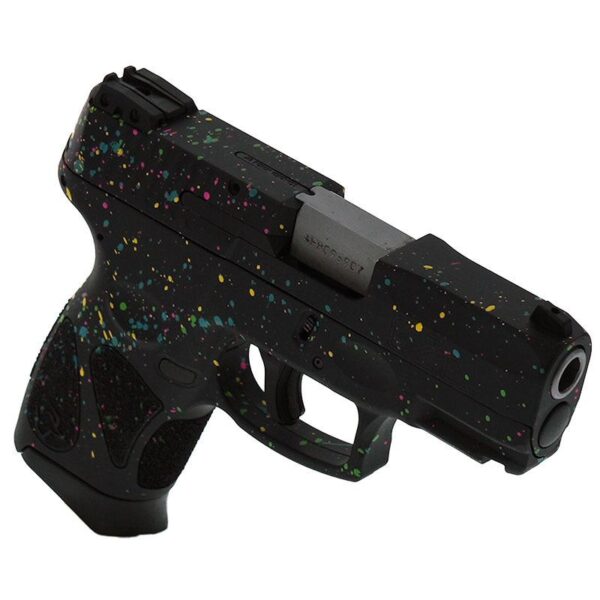Taurus G2C Custom "Multi-Color Paint Splatter" Handgun 9mm Luger 12rd Magazines (2) 3.2" Barrel - Precision Shot Firearms