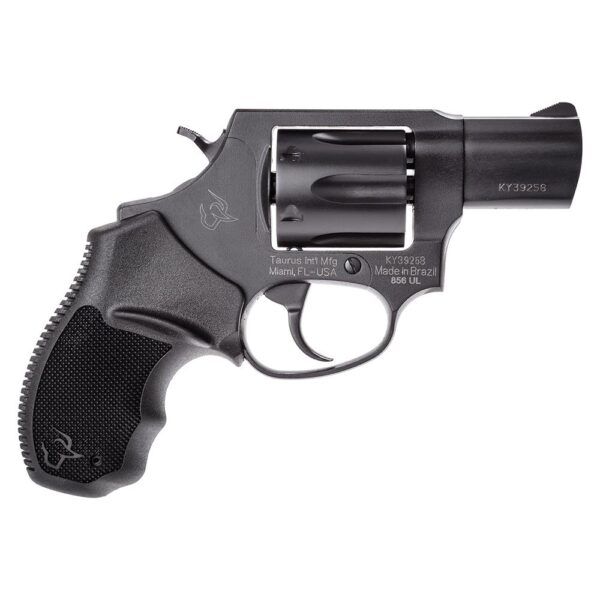 Taurus 856 Ultra Lite Handgun .38 Spl 6rd Capacity 2" Barrel Black Frame & Cylinder - Precision Shot Firearms