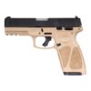 Taurus G3 Tenifer Matte Black/Tan 9mm Luger Full Size 17rds. Steel Sights 4" Barrel - Precision Shot Firearms