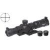 Truglo Tru-Brite 30 SeriesTactical Rifle Scope 1-6x24mm 30mm SFP IR Power Ring Duplex Mil-Dot Illum Black - Precision Shot Firearms