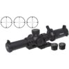 Truglo Tru-Brite 30 SeriesTactical Rifle Scope 1-6x24mm 30mm SFP IR Power Ring Duplex Mil-Dot Illum Black - Precision Shot Firearms