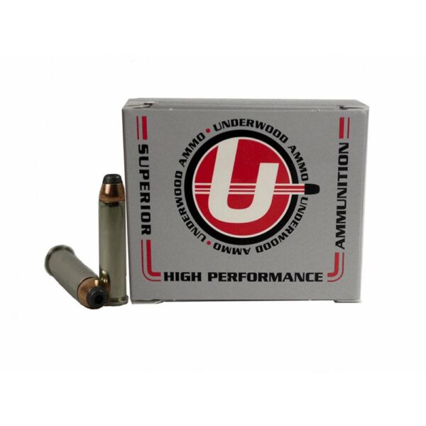 Underwood Ammo Handgun Ammunition 357 Mag 158gr JHP 1500 fps 20/ct - Precision Shot Firearms
