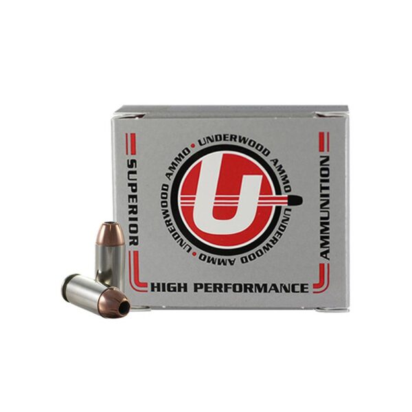 Underwood Ammo XTP Jacketed Hollow Point Handgun Ammunition 40 S&W 155gr JHP 1300 fps 20/ct - Precision Shot Firearms