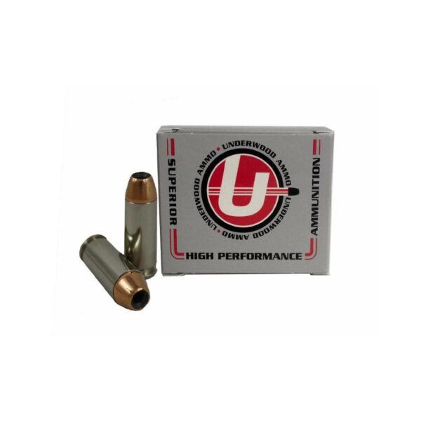 Underwood Hunting & Self Defense Handgun Ammunition10mm Auto 150 Grain JHP 1500 fps 20/RD - Precision Shot Firearms