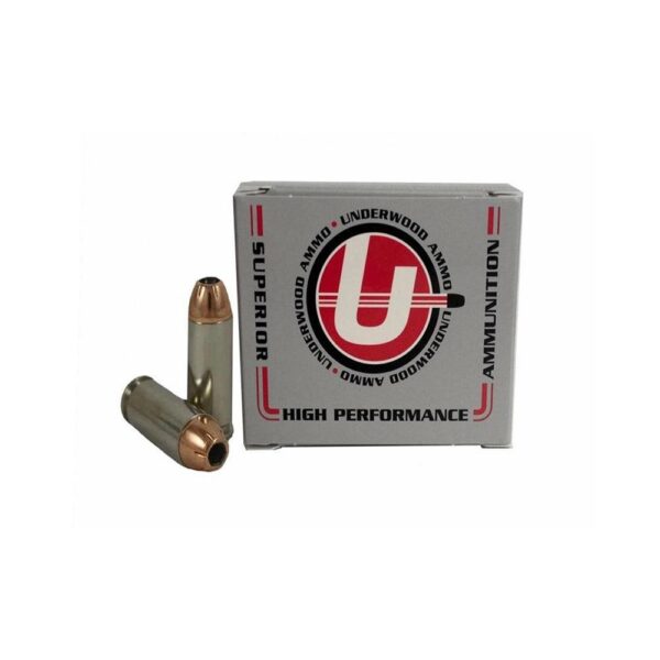 Underwood Ammo XTP Jacketed Hollow Point Handgun Ammunition 10mm Auto 180gr JHP 1300 fps 20/ct - Precision Shot Firearms