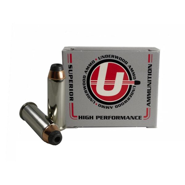 Underwood Ammo Handgun Ammunition 44 Rem Mag 200gr JHP 1650 fps 20/ct - Precision Shot Firearms