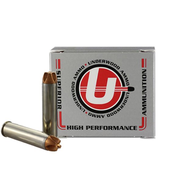 Underwood Ammo Xtreme Penetrator Handgun Ammunition .460 S&W Mag 250gr Solid Monolithic 2000 fps 20/ct - Precision Shot Firearms