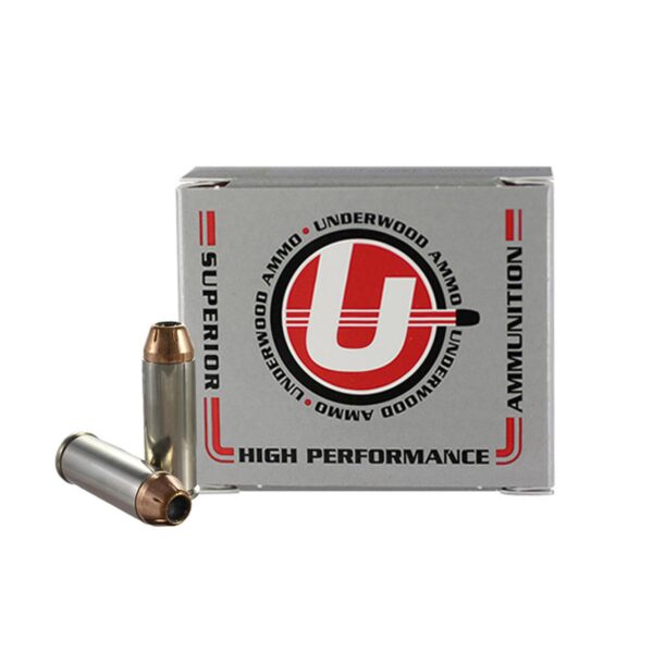 Underwood Ammo XTP Jacketed Hollow Point Handgun Ammunition 45 Colt (+P) 250gr JHP 1400 fps 20/ct - Precision Shot Firearms