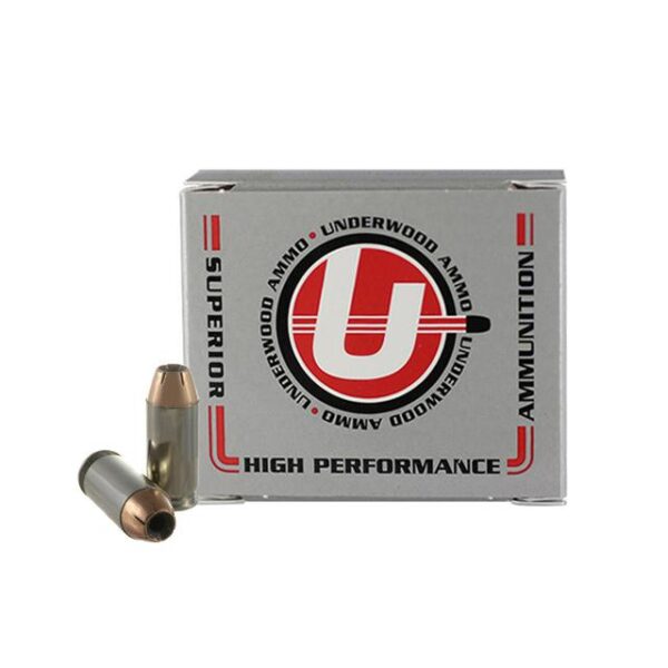 Underwood Hunting & Self Defense Handgun Ammunition .460 Rowland 185gr JHP 20/ct - Precision Shot Firearms