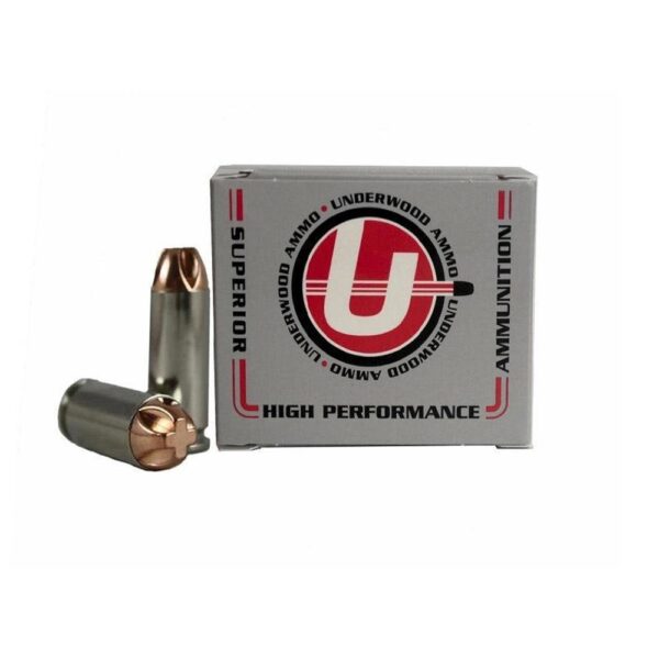 Underwood Ammo Xtreme Penetrator Handgun Ammunition 10mm Auto140 gr Solid 1500 fps 20/ct - Precision Shot Firearms