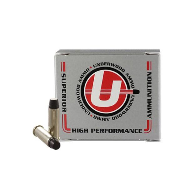 Underwood Ammo Hard Cast Keith Handgun Ammunition 38 Spl (+P) 158gr LSWC 1250 fps 20/ct - Precision Shot Firearms