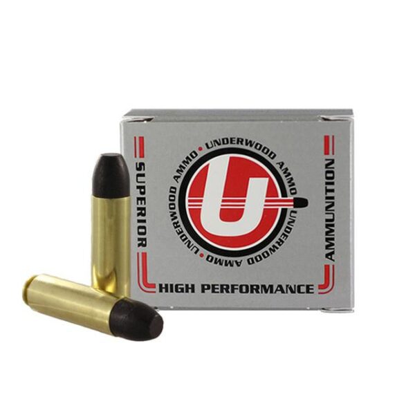 Underwood Ammo Rifle Ammunition .50 Beowulf 380gr FN 1750 fps 20/ct - Precision Shot Firearms