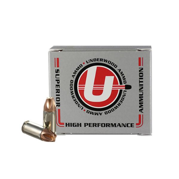 Underwood Ammo Xtreme Defender Handgun Ammunition 9mmLuger (+P+) Luger 90gr Copper Monolithic 1550 fps 20/ct - Precision Shot Firearms