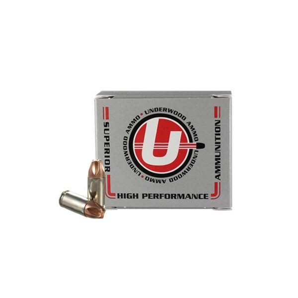 Underwood Ammo Xtreme Defender Handgun Ammunition 9mm Luger 68gr Monolithic Solid 1700 fps 20/ct - Precision Shot Firearms