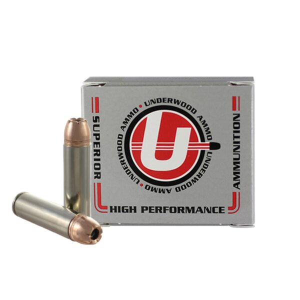 Underwood Handgun Ammunition .500 Auto Max 350gr JHP 2300 fps 20/ct - Precision Shot Firearms