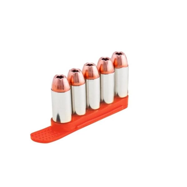 Tuff Products Quickstrips Speed Strips .357/.38/.40S&W/6.8mm 5/rd Orange 2/ct - Precision Shot Firearms