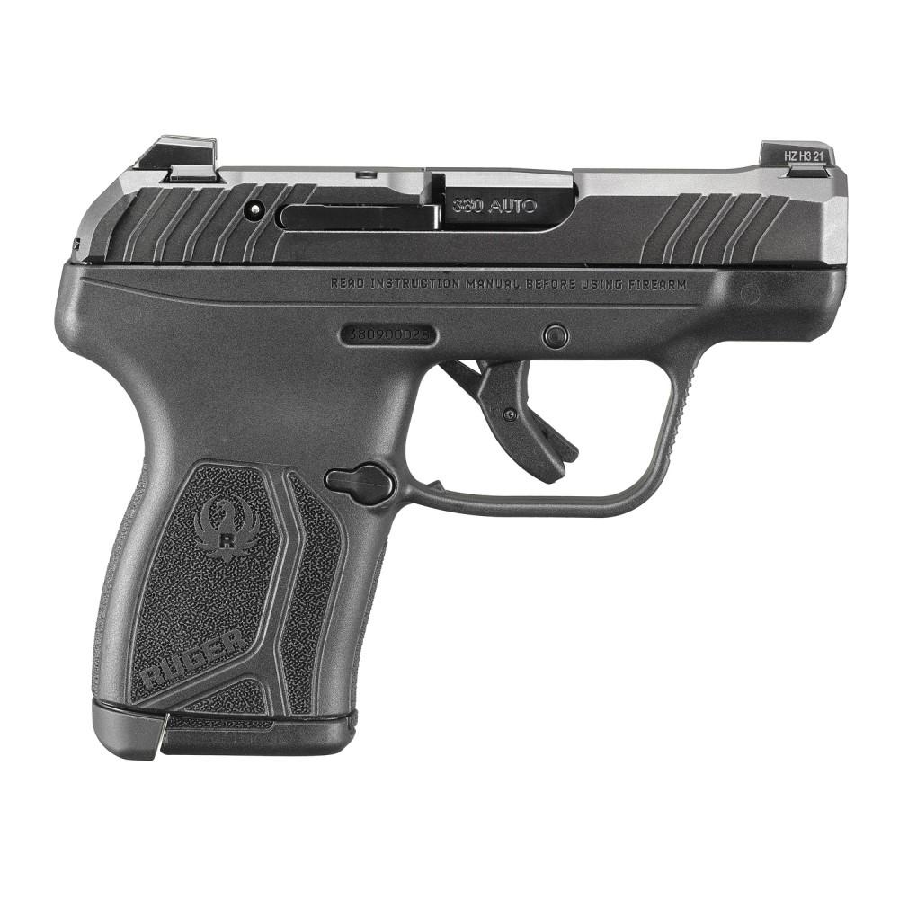 Ruger LCP Max Handgun 380 Auto 10rd Magazine 2.8" Barrel Black Night Sights - Precision Shot Firearms