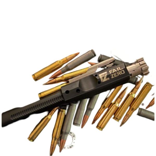 Fail Zero Assembled Bolt Carrier Group .308 Black DPMS Pattern - Precision Shot Firearms