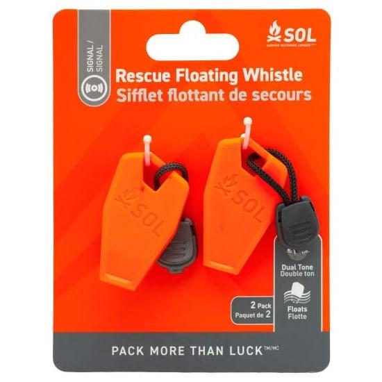 Survive Outdoors Longer Squall Whistle Orange 2/ct - Precision Shot Firearms