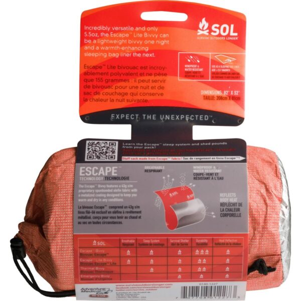 Ready Brands Survive Outdoors Longer Escape Lite Bivvy - Precision Shot Firearms