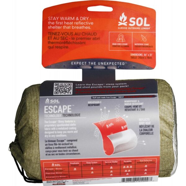 Ready Brands Survive Outdoors Longer Escape Bivvy-OD Green - Precision Shot Firearms