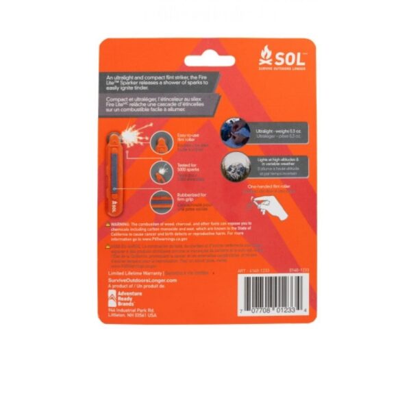 Survive Outdoors Longer Fire Lite Micro Sparker 2/ct - Precision Shot Firearms