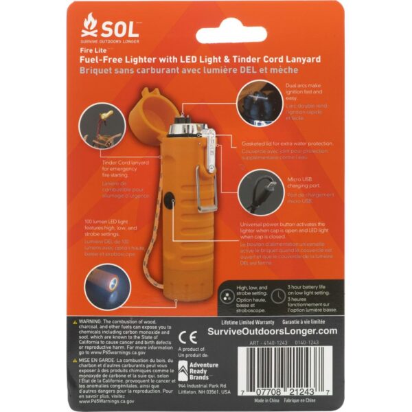 Ready Brand Survive Outdoors Longer Fire Lite Fuel Free Lighter - Precision Shot Firearms