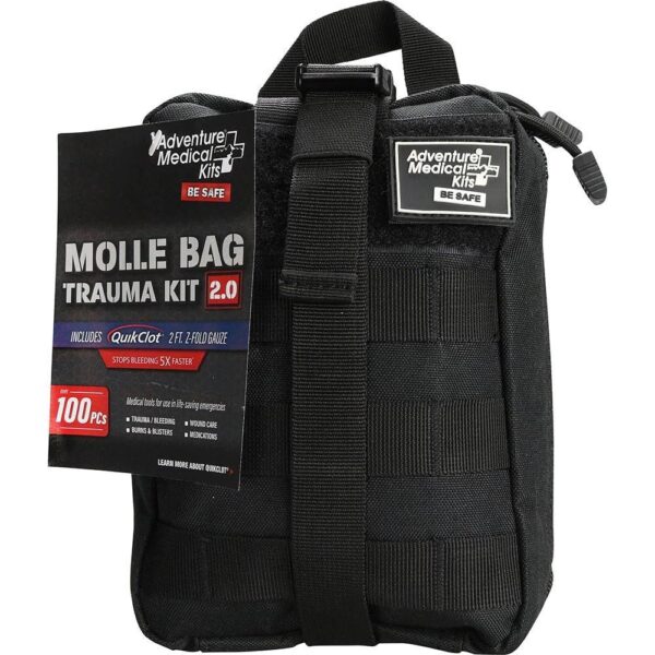 Ready Brands Adventure Medical MOLLE Trauma Kit 2.0 (Black Bag) - Precision Shot Firearms