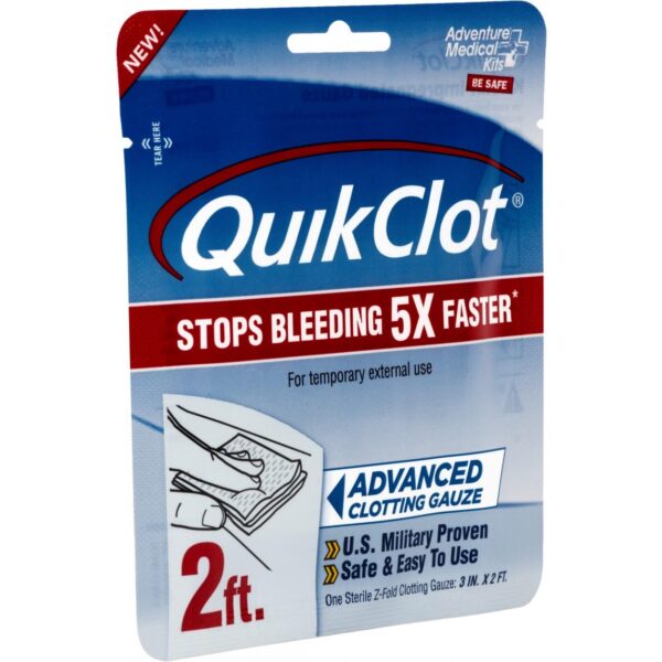 Ready Brands Adventure Medical Kits QuikClot Gauze 3"" x 2' - Precision Shot Firearms