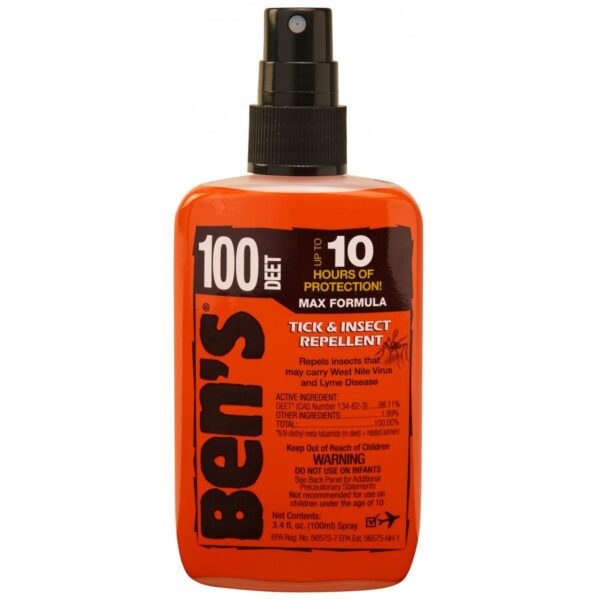 Ready Brands Ben's 100% DEET Pump - 3.4 oz. - Precision Shot Firearms