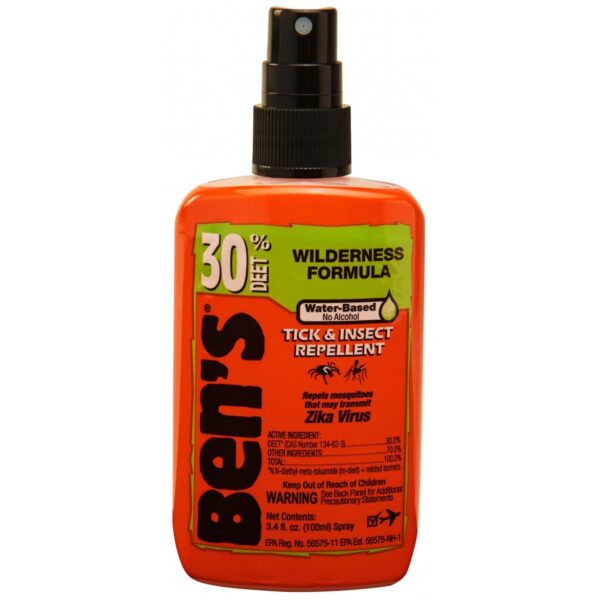 Ben's 30% DEET Pump - 3.4 oz. Carded - Precision Shot Firearms