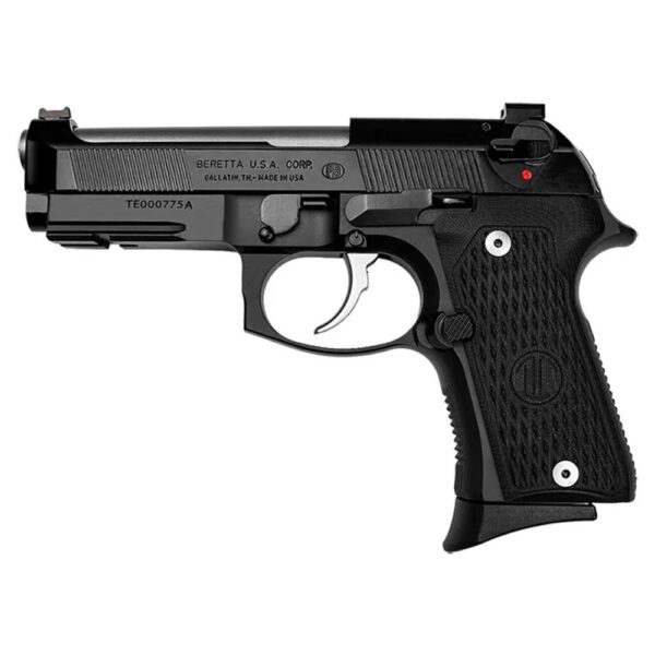 Beretta 92G Elite LTT Compact Handgun 9mm Handgun 15/rd Magazines (3) 4.25" Barrel Black Fiber Optic Sights - Precision Shot Firearms